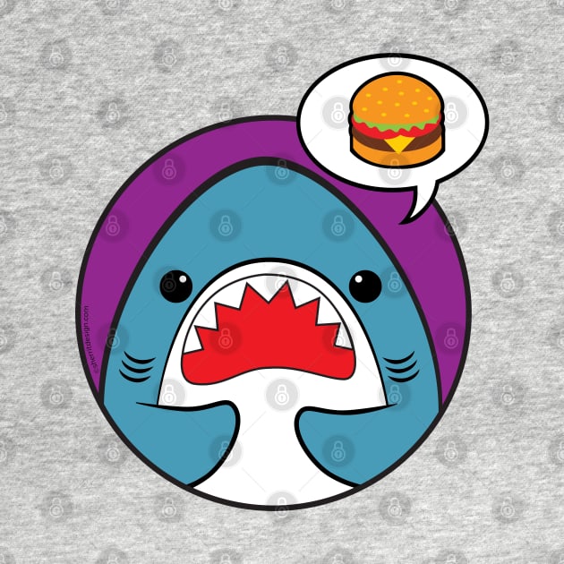 Hank the Hangry Shark by sherritdesign